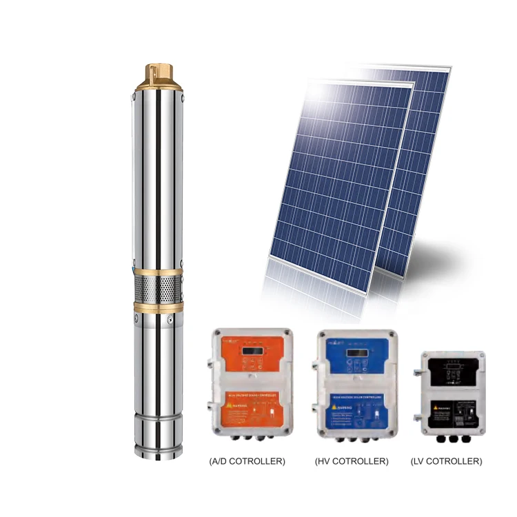 Solar Water Pump - ハンドゥロ 750W 1馬力 水中ポンプ 3インチ 深井戸用