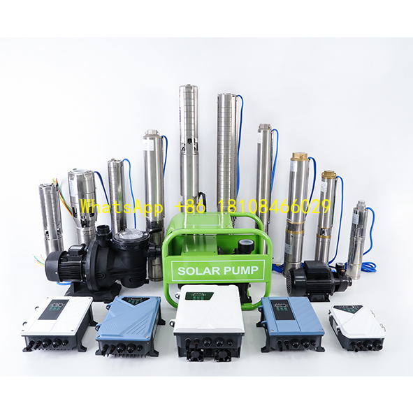Solar Water Pump - 灌漑用ウォーターポンプ ディフル工場 2馬力 ソーラー