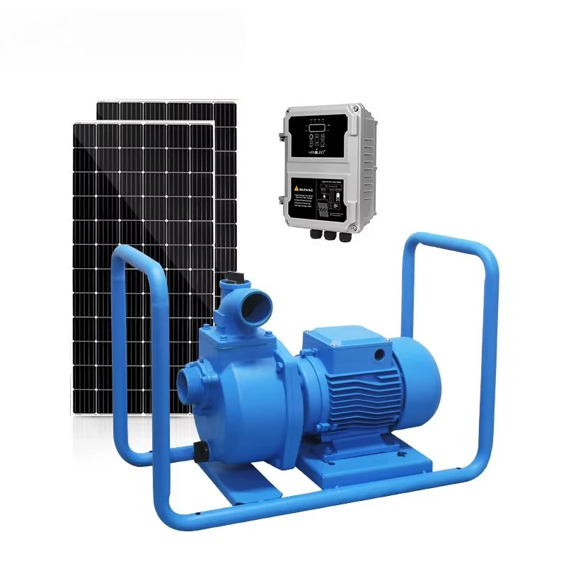 Solar Water Pump - 2馬力 28メートル揚程 110ボルト 1500ワット 表面設置型ソーラーDCウォーターポンプ 農業灌漑用