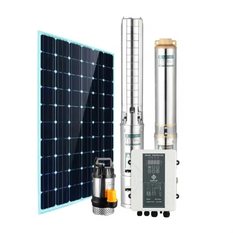 Solar Water Pump - Q3SC3.8-180 DCソーラー水中ポンプ 太陽光発電式深井戸ポンプ（灌漑用）