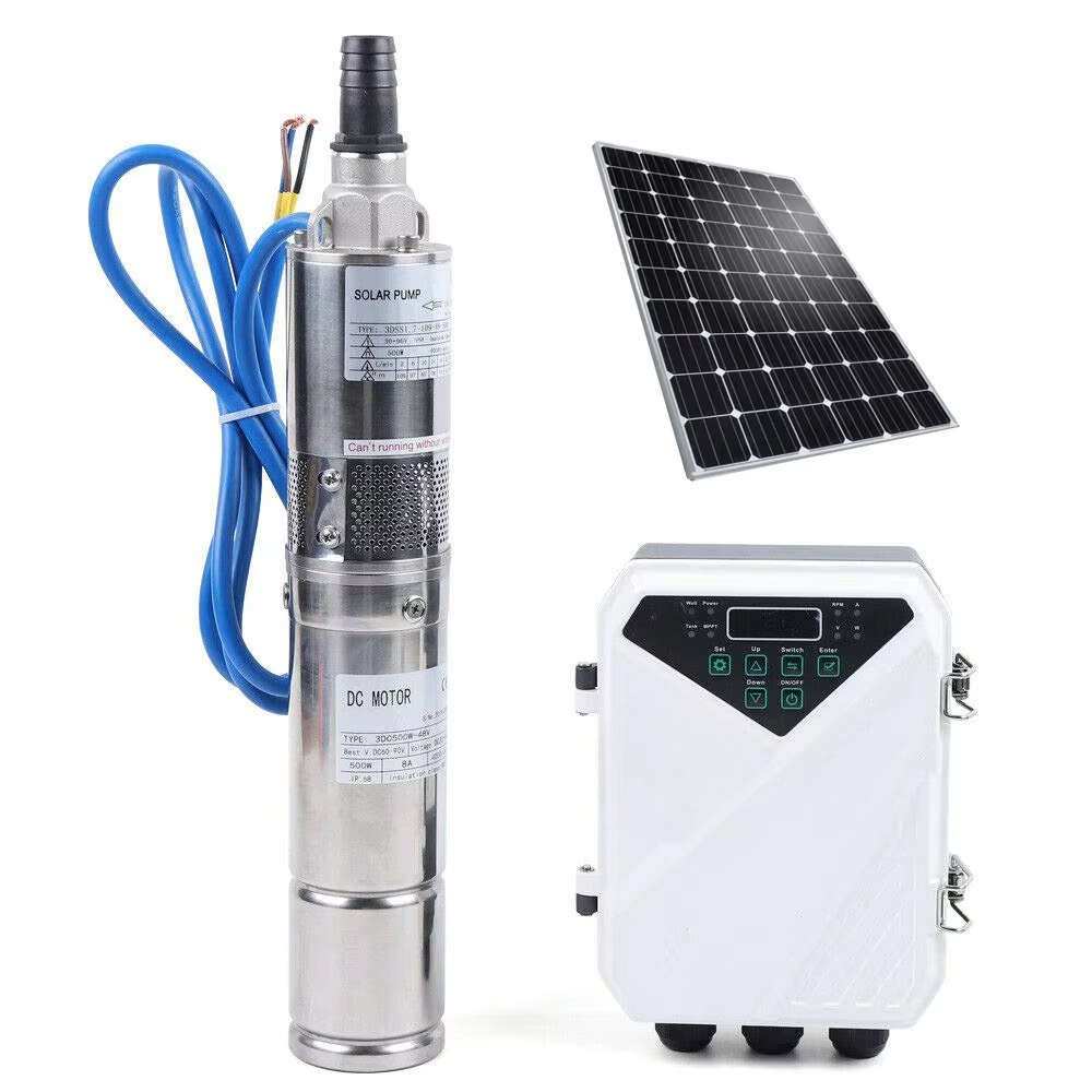 DC高圧48V 120m深井戸水中ソーラーウォーターポンプ - Solar Water Pump のレビューと価格