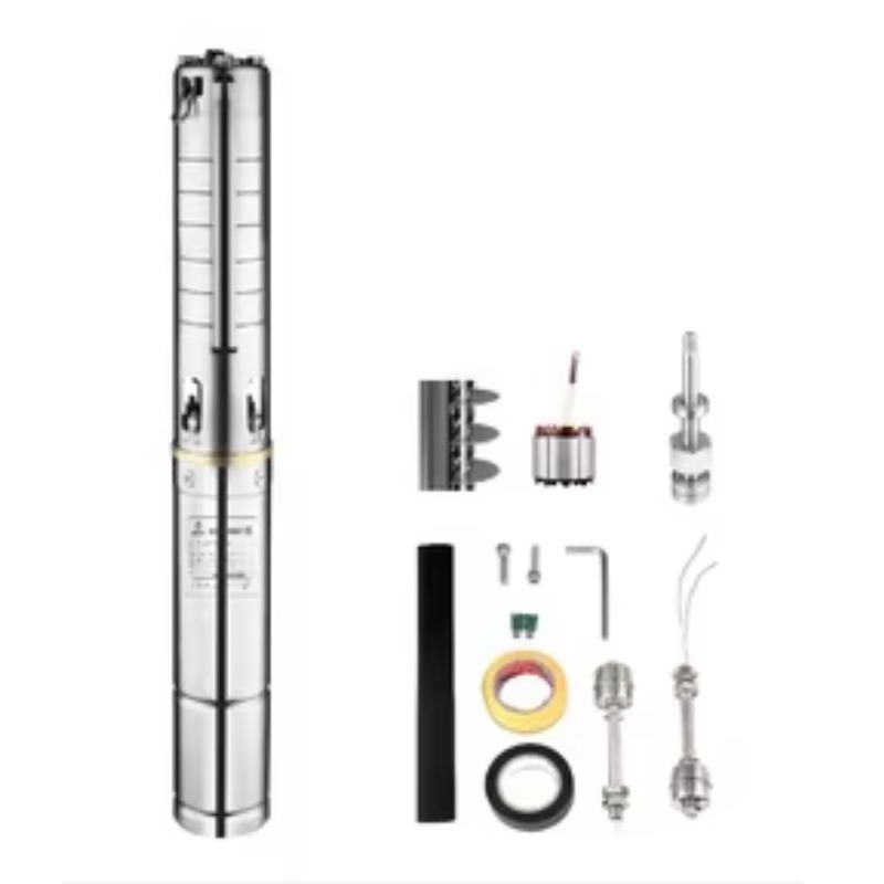 高圧灌漑用1.5馬力垂直型ソーラー水中ディープウェルポンプ（ - Solar Water Pump のレビューと価格